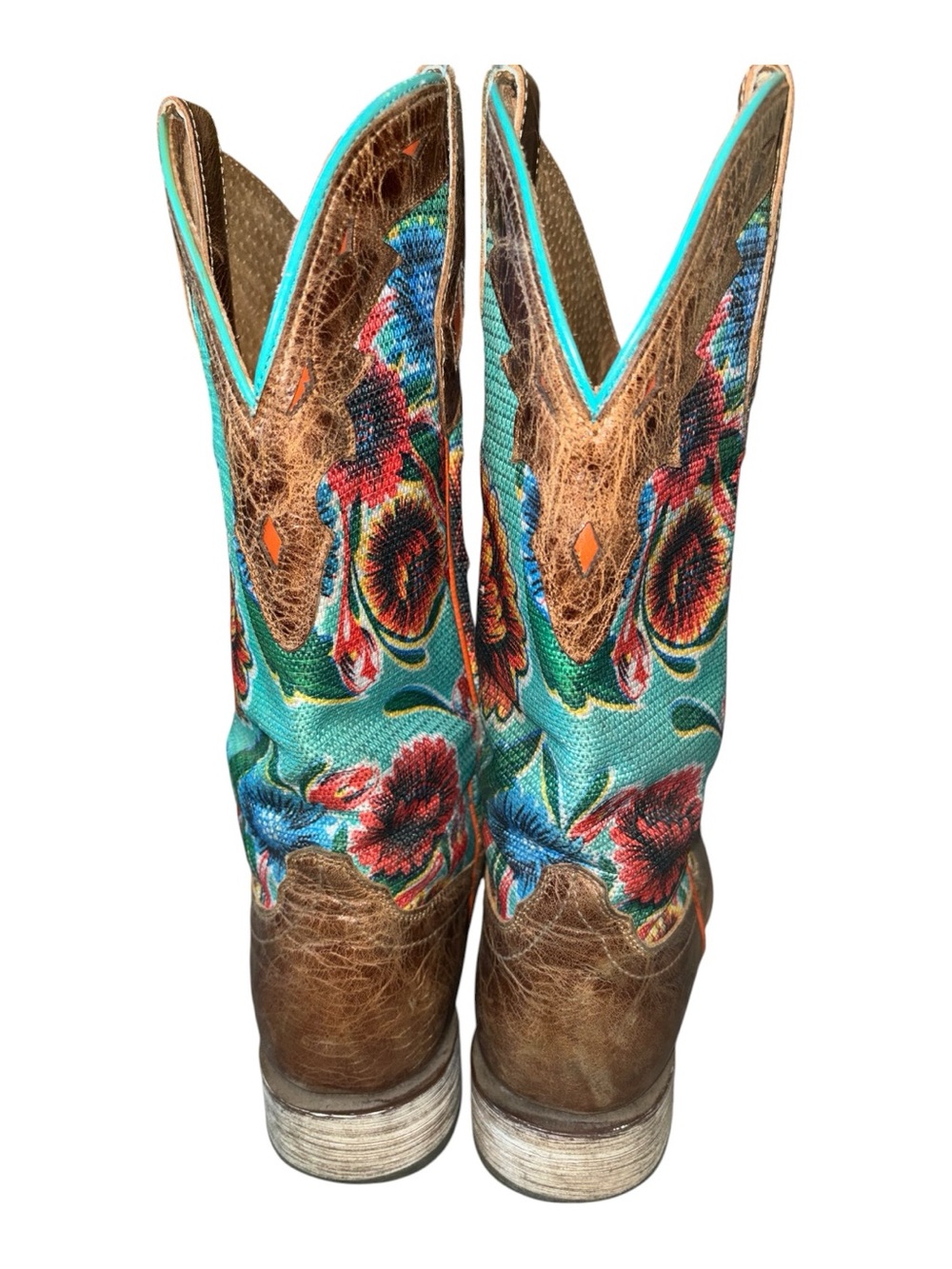 Ariat Circuit Women's Floral Champion Boot Size 8.5 - Picture 3 of 10